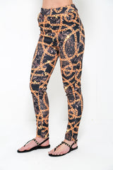 Chain Print Trousers