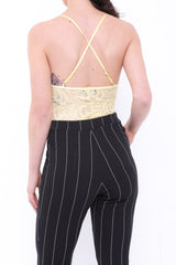 Thin Stripe Trousers With Tie Waist