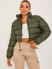Neue geschnittene Pufferjacke
