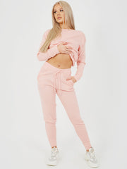Scoop Neck Knitted Lounge Co-ord
