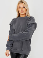 Dik fleece sweatshirt