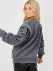 Dik fleece sweatshirt