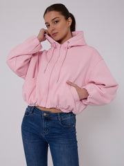 Chaqueta de bombardero recortada