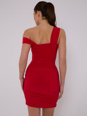Vestido BodyCon de cuello en V recortado (copia)