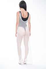 Fishnet Maxi -Kleid