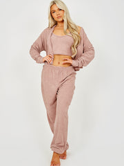 3 Piece Towelling Co-ord Set