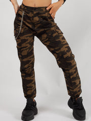Camouflage Combat Chain Cargo Trouser