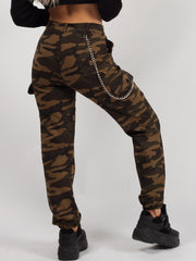 Camouflage Combat Chain Cargo Trouser