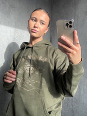 Glittered Moon Magic Fleeced Hoodie