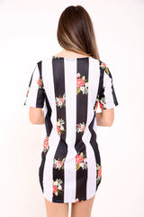 23 Print Sublimation Airtex Longline T Shirt Dress