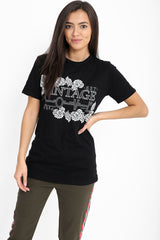 Vintage Love Slogan Printed T Shirt