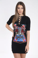 Lower Up Legendary Racers Print Longline T -shirtjurk