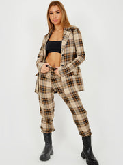 Check Blazer & Trouser Co-ord