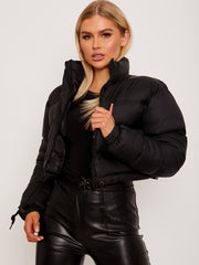 Neue geschnittene Pufferjacke