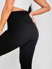 Detalles de textura de retroceso de rasguño Legging activo