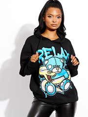 Ontspan Snake Graphic Print hoodie